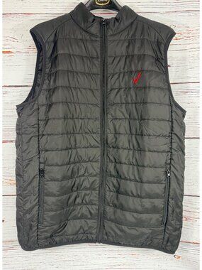 Core 365 Black Quilted Puffer Sleeveless Vest Men’s Large Water Resistant Warm